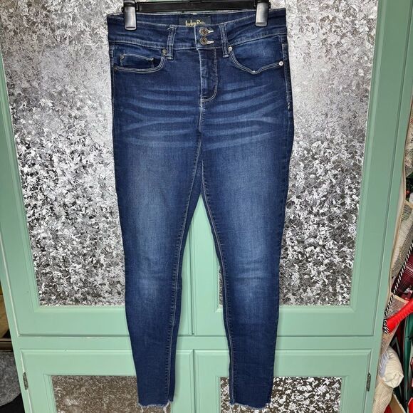 Indigo Rein Denim - Indigo Rein Dark Blue Skinny Jeans Size 9